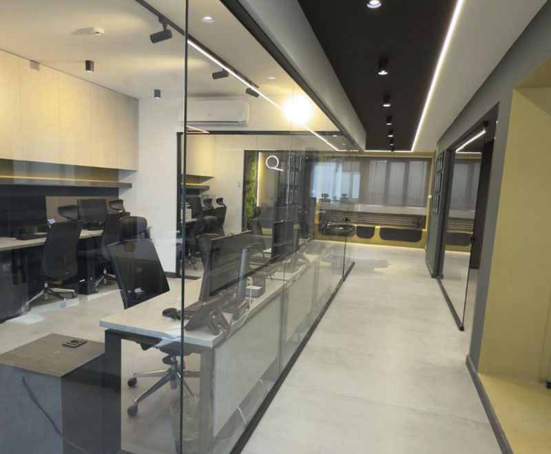 Divisórias Moduladas com Painéis MDF, MDP ou Vidro e Alumínio para Escritório Lojas e Indústria